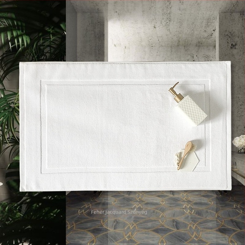 Japán stílusú mini pamut fürdőszőnyeg, 240 g nedvszívó, méretek 60×40 cm vagy 80×50 cm