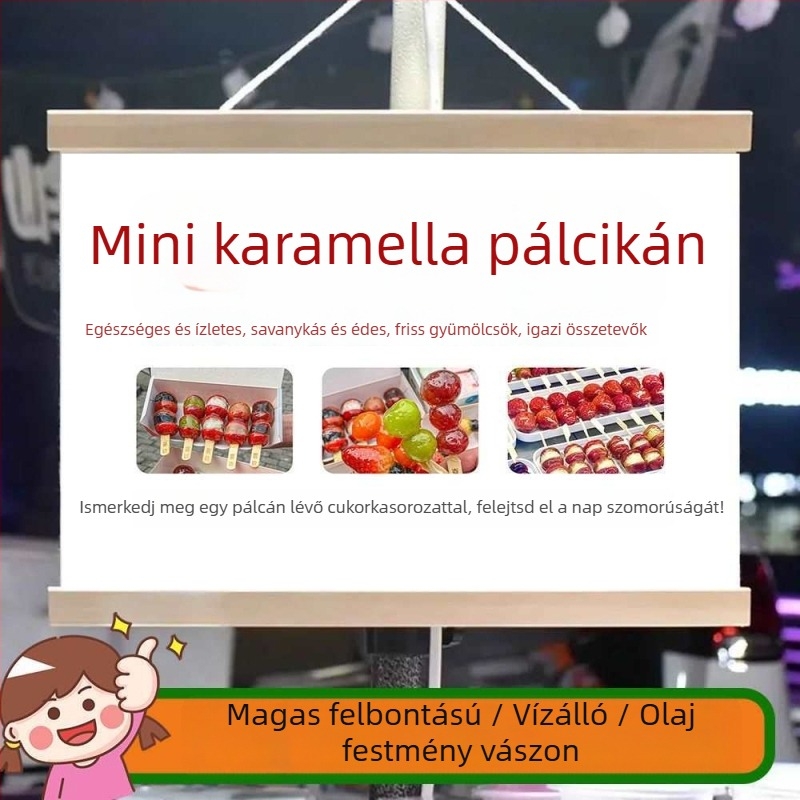 Goblen nappalira kandírozott galagonya motívummal - falikép