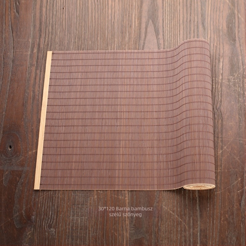 Peremes bambusz teázó alátét, teázási izoláció, logóval testreszabható, 2024-es megjelenés