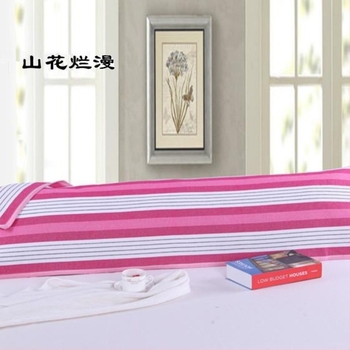 Két személyes párnahuzat, hagyományos durva pamutszövet, hosszú fazon, sűrű szövés.