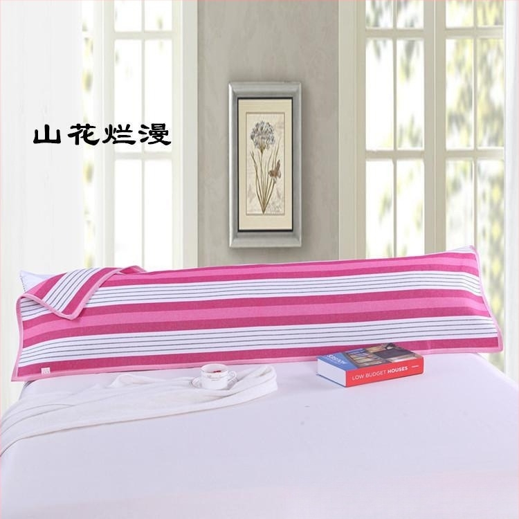 Két személyes párnahuzat, hagyományos durva pamutszövet, hosszú fazon, sűrű szövés.