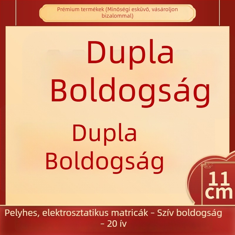 Lakásavató ablakdíszítő matricák – üvegablakokra és ajtókra, új otthon dekoráció, költözés, Újév, elektrostatikus matricák