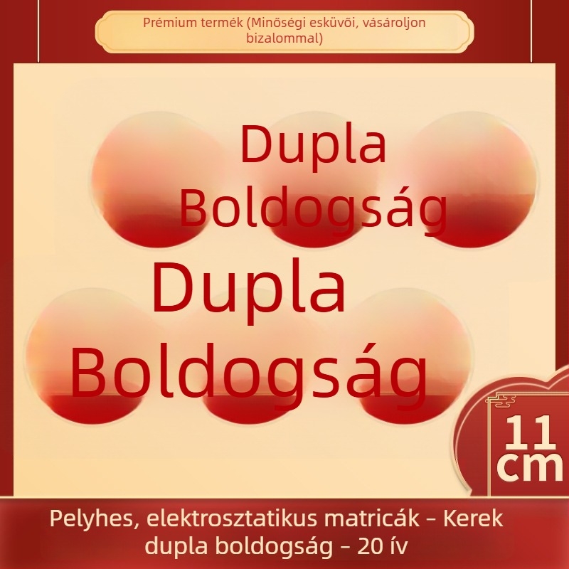 Lakásavató ablakdíszítő matricák – üvegablakokra és ajtókra, új otthon dekoráció, költözés, Újév, elektrostatikus matricák