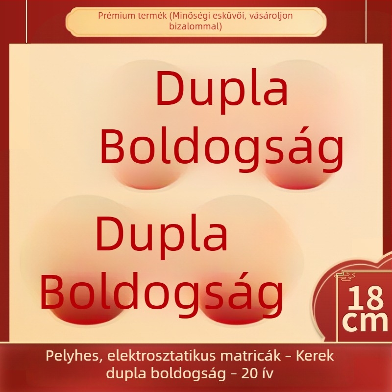 Lakásavató ablakdíszítő matricák – üvegablakokra és ajtókra, új otthon dekoráció, költözés, Újév, elektrostatikus matricák