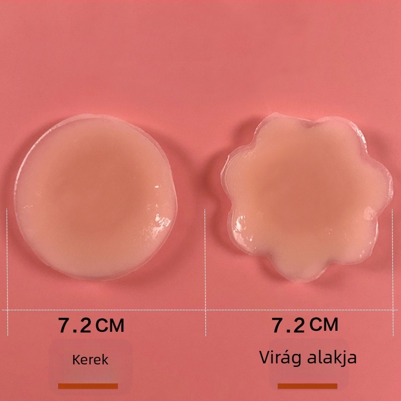 Szilikon melltapasz - láthatatlan, vékony, átlátszó
