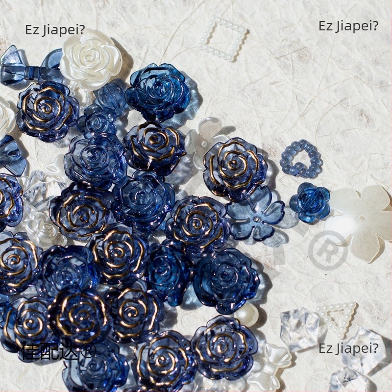 DIY ékszerkiegészítők — camellia díszítés, anyag: Egyéb, feldolgozás: Egyéb, 2025 tavaszi kiadás, stílus: divatos ingázás