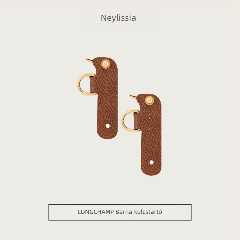 Nellis vállpánt kiegészítő Longchamp Mini Dumpling táskákhoz — kis nylon vállpánt, lyukasztás nélküli csat
