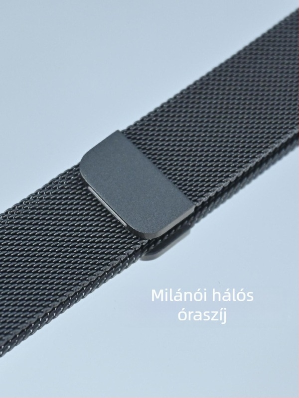 Fém Milanese óraszíj Apple Watch-hoz 10/9/8 – lélegző, minimalist és elegáns nőknek