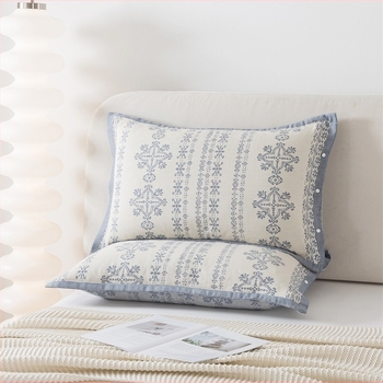 Párnahuzat, 100% pamut, jacquard szövés, szálak festése, modern minimalist stílus, 40-count anyag