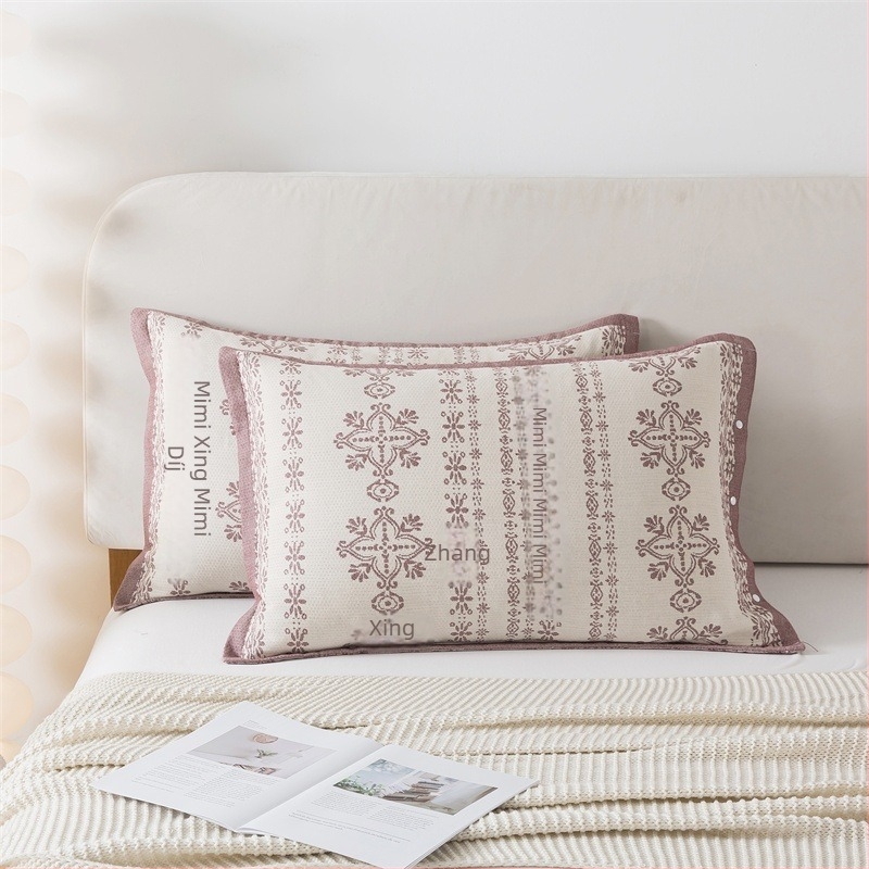 Párnahuzat, 100% pamut, jacquard szövés, szálak festése, modern minimalist stílus, 40-count anyag