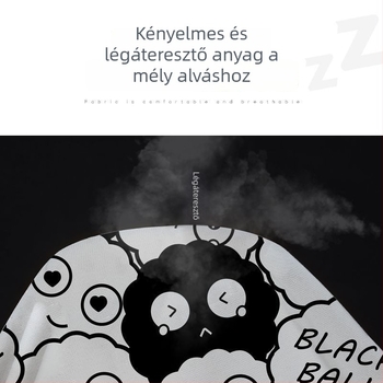 Fehér poliészter ágyneműkészlet egyszemélyes/dupla ágyhoz, gyerek- és kollégiumi szoba, növénymintás, nyári használatra
