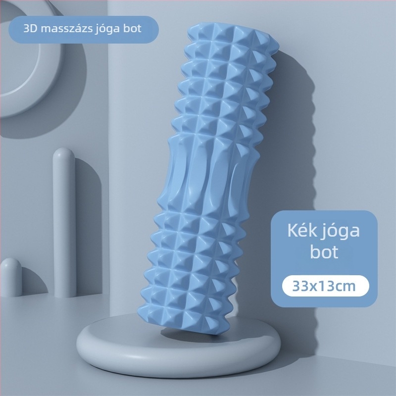 Jóga segédeszköz: habmasszírozó pálca — testreszabható, Binlo, Jóga segédeszközök, alkalmas fitnesshez, masszázshoz, jóga, kirándulások