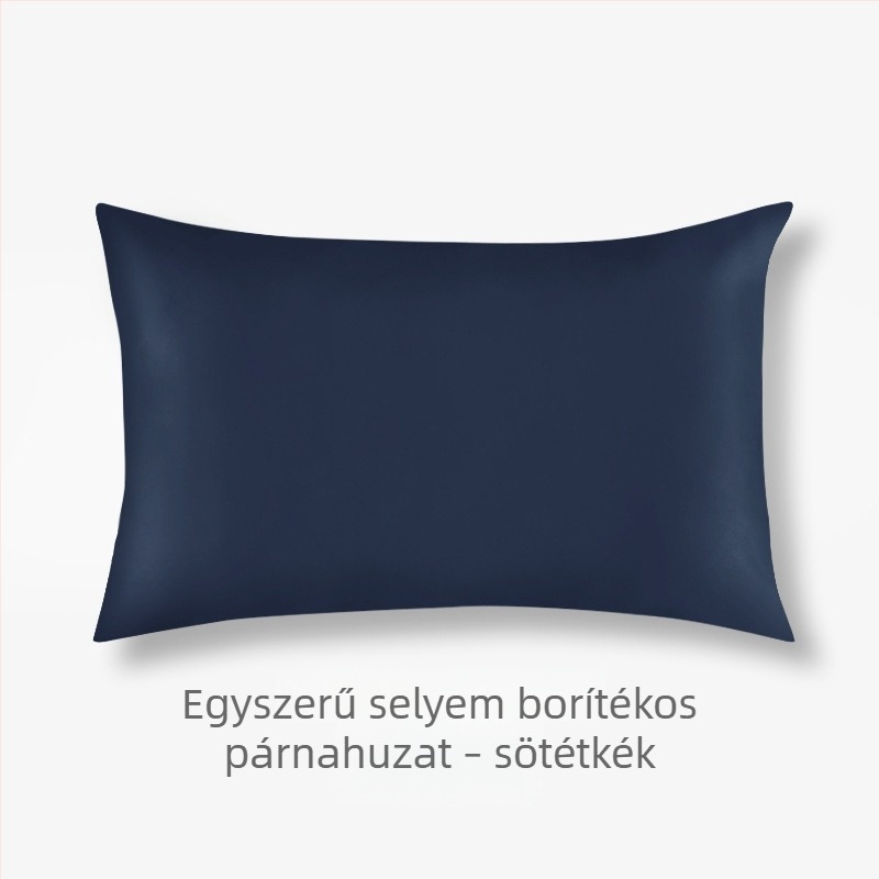 Egyszeroldali mulberry selyem párnahuzat, 100% selyem, egyszínű, 16/19/22/25/30 Momme