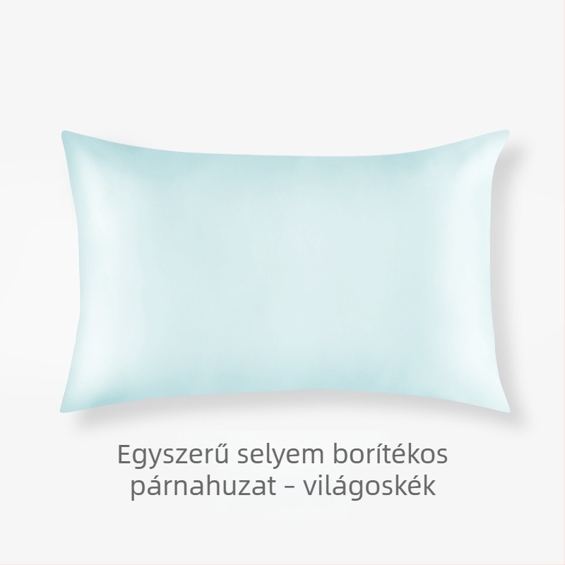 Egyszeroldali mulberry selyem párnahuzat, 100% selyem, egyszínű, 16/19/22/25/30 Momme