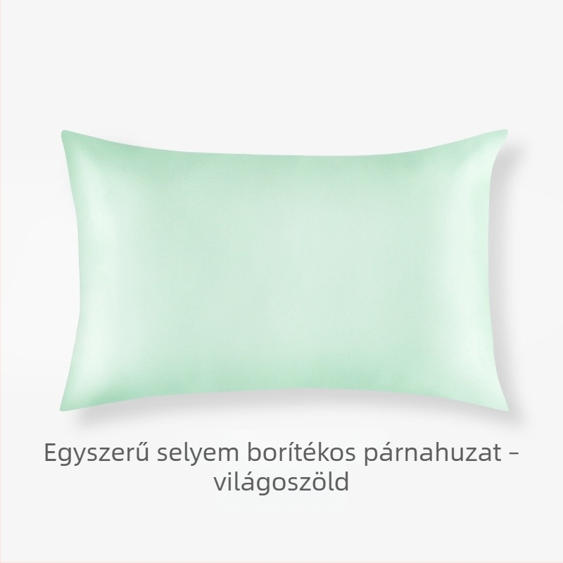 Egyszeroldali mulberry selyem párnahuzat, 100% selyem, egyszínű, 16/19/22/25/30 Momme