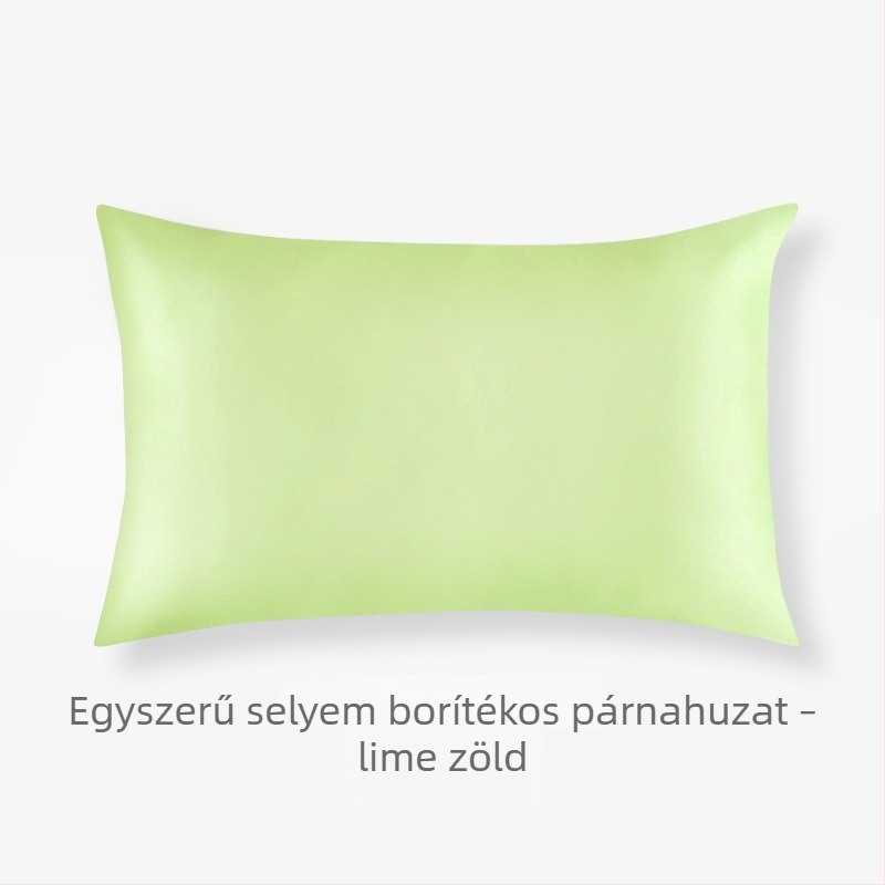 Egyszeroldali mulberry selyem párnahuzat, 100% selyem, egyszínű, 16/19/22/25/30 Momme