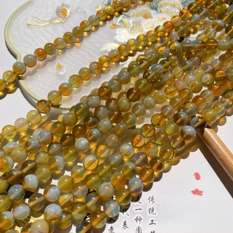10 mm üveggyöngyök DIY ékszerekhez – nyaklánc és karkötő alkatrészek