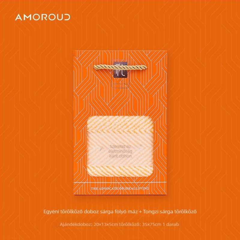 Mufando Fürdőtörölközők Ajándékdobozban – Elegáns Luxus Törölközők, Coral Fleece, 280 g, Varrás, Dobozos csomagolás