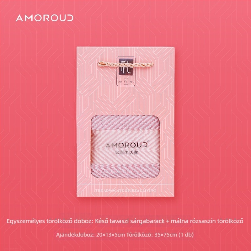 Mufando Fürdőtörölközők Ajándékdobozban – Elegáns Luxus Törölközők, Coral Fleece, 280 g, Varrás, Dobozos csomagolás