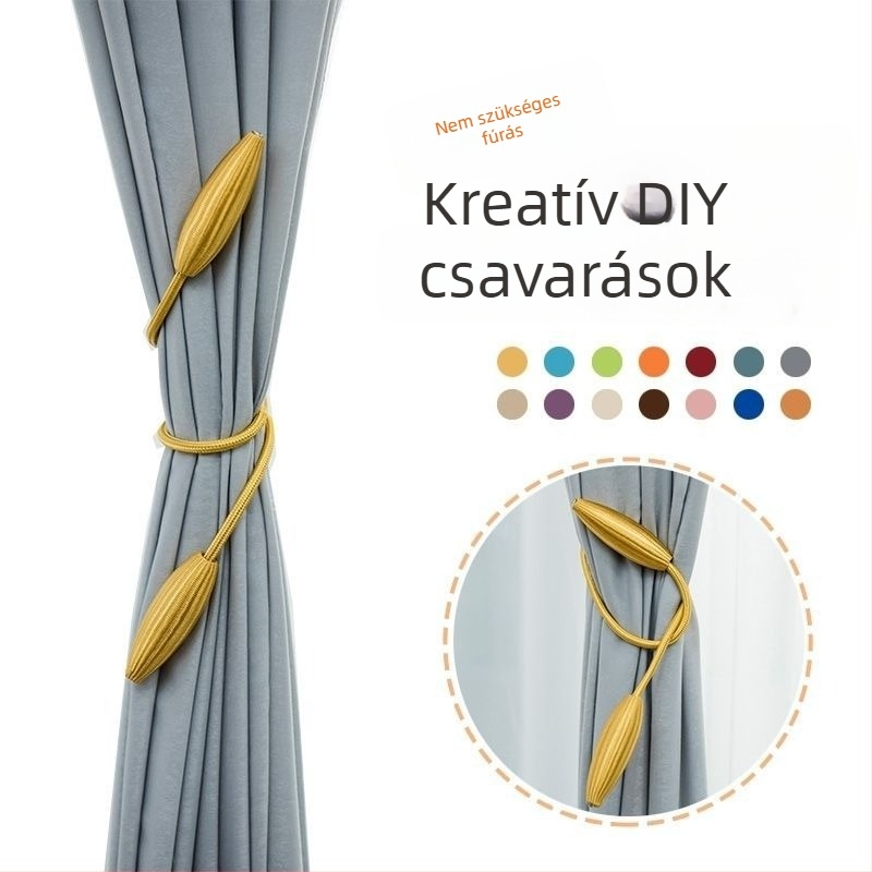 függöny-kötőszalagok (pár) – Márka Unique, Anyag: Textil, Stílus: Nordic