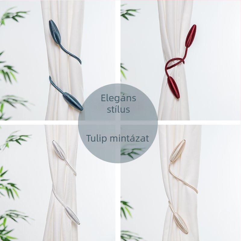 függöny-kötőszalagok (pár) – Márka Unique, Anyag: Textil, Stílus: Nordic