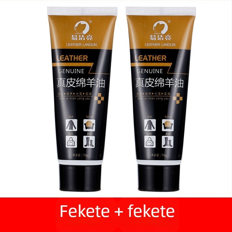 Bőr cipőpolírozó készlet – szilárd polírozó, karbantartó olaj és tisztító kefék készlet