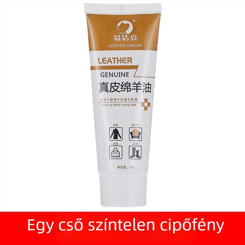 Bőr cipőpolírozó készlet – szilárd polírozó, karbantartó olaj és tisztító kefék készlet