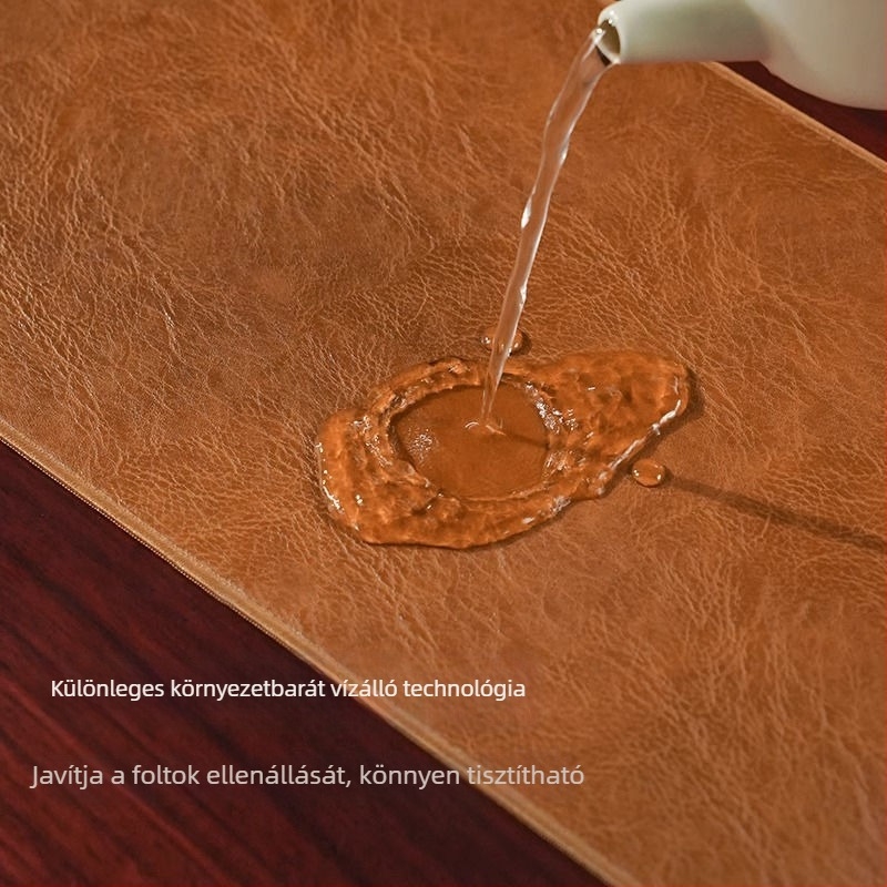 Új kínai stílusú asztali zászló, PVC 70% / Poliészter 30%, nappali, egyszínű minta, testreszabható