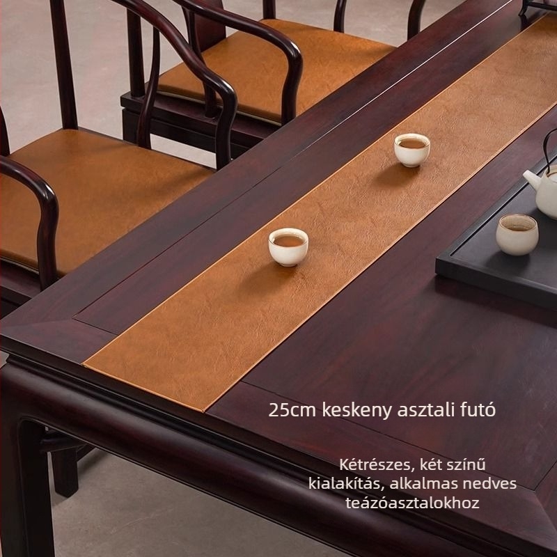 Új kínai stílusú asztali zászló, PVC 70% / Poliészter 30%, nappali, egyszínű minta, testreszabható