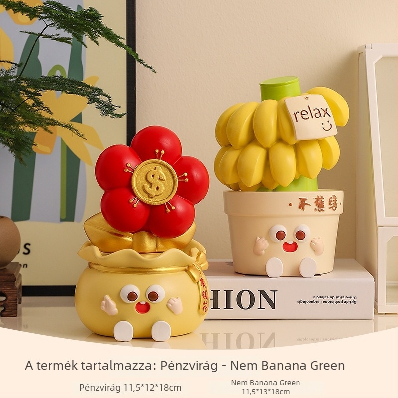 Irodai asztali dekoráció a szorongás enyhítésére és az érzelmi stabilitásért (Anyag: gyanta; Stílus: egyszerű és modern; Üzleti ajándék)