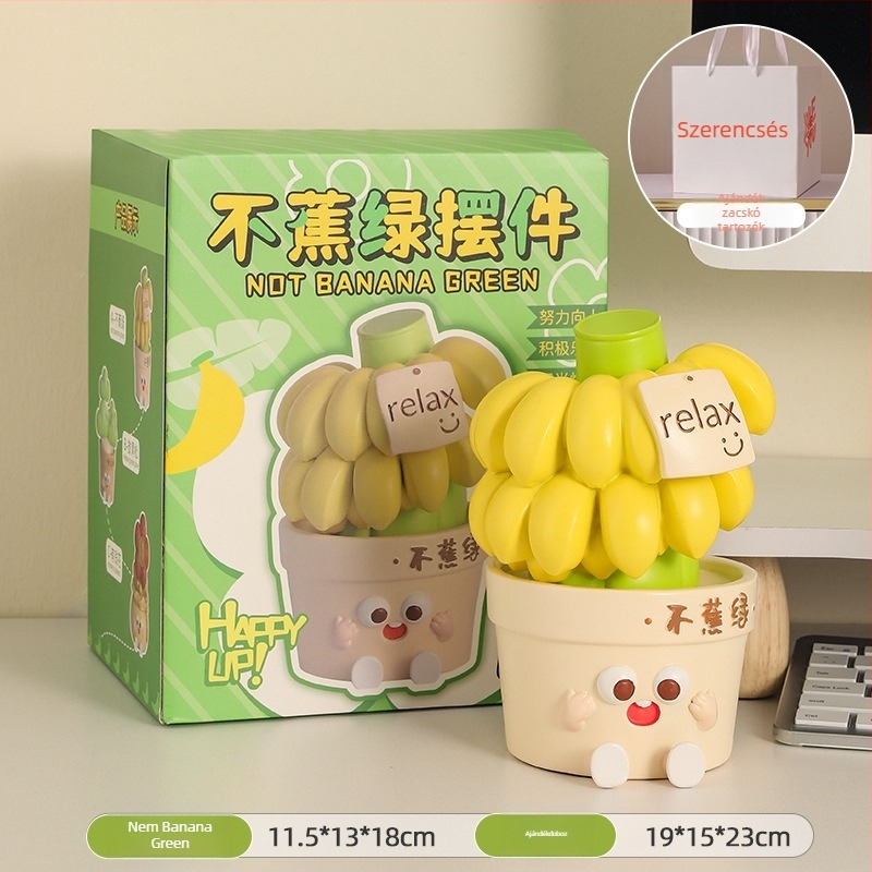 Irodai asztali dekoráció a szorongás enyhítésére és az érzelmi stabilitásért (Anyag: gyanta; Stílus: egyszerű és modern; Üzleti ajándék)