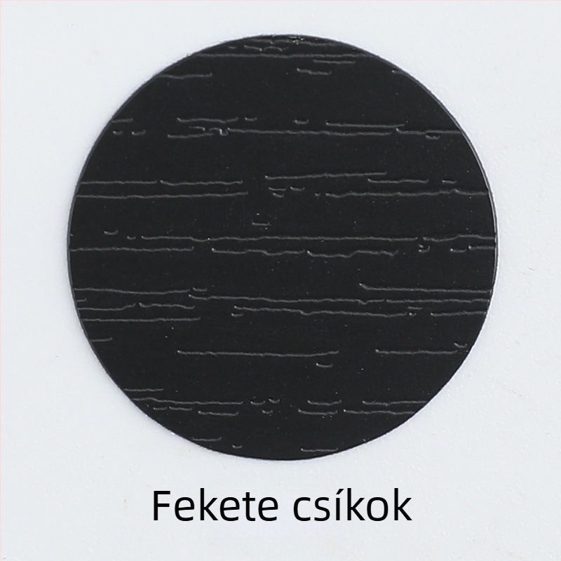 PVC önragasztó csavarlyuk fedők szekrényekhez és gardróbokhoz — dekoratív, porvédő matrica, 1 db