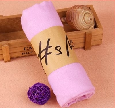 Pamutkeverék sál, sima szövés (plain weave), Tie-dye kivitel, 2025 tavasz, sokoldalú divatkiegészítő