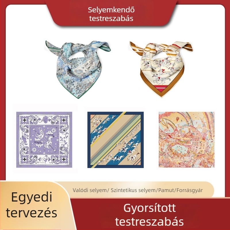 Tencel sál, twill szövés, dupla réteg, tavaszra és utazáshoz