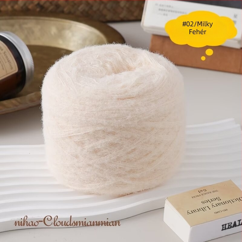 Dadi kézzel kötött fonal - szintetikus rostból, Vortex-spinnel készített, fonal