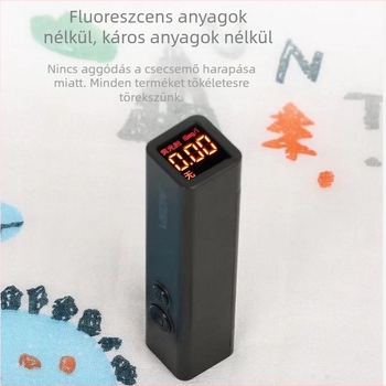 8 rétegű baba nyálkendő — vízálló, 100% pamut, mintás nyomtatott kivitel, Meijia Bell