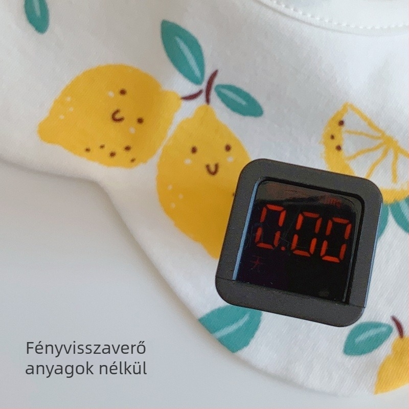 Bébi kötény – 100% pamut, vízálló, mesefigurás minta, 0–1 éves babáknak