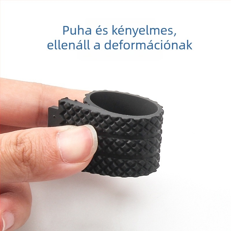 Szilikon óraszíj 24x17 mm és 26x19 mm-es tokozásokhoz, klasszikus Fusion dizájn