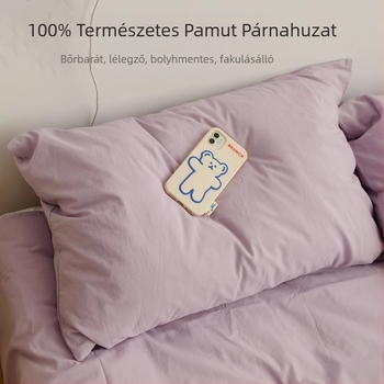 Párnahuzat készlet – 100% pamut, szövés 30s, reaktív színezés, mosott anyag