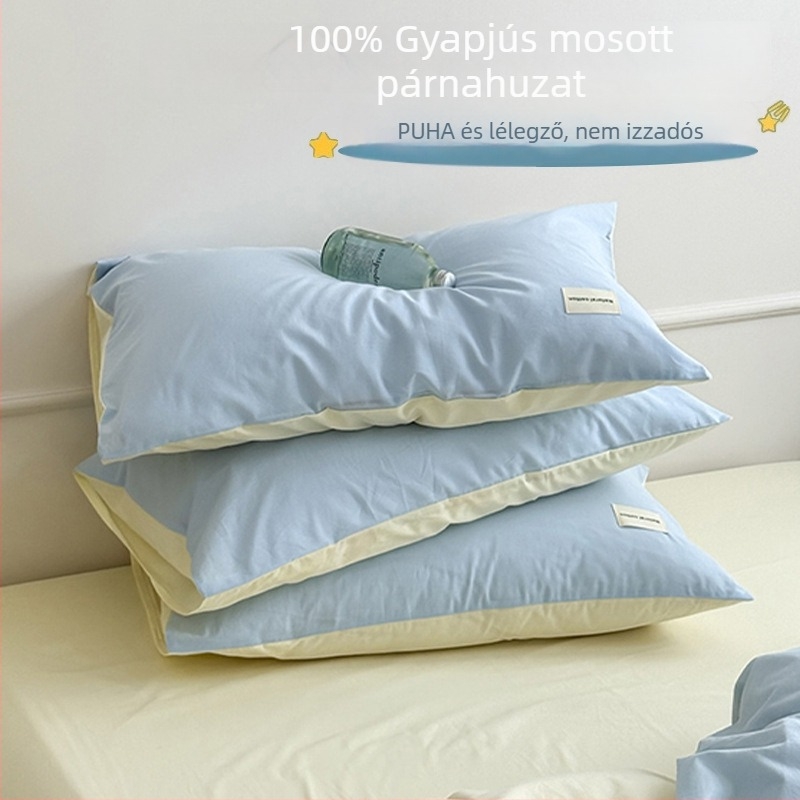 Poliészter párnahuzat – reaktív nyomtatás és festés, 30s szövet, modern minimalist stílus