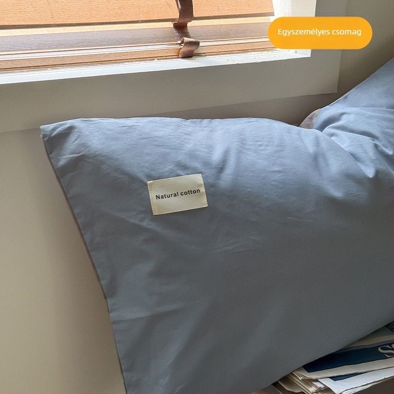 Poliészter párnahuzat – reaktív nyomtatás és festés, 30s szövet, modern minimalist stílus