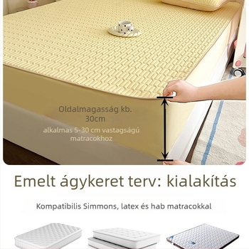 Steppelt ágytakaró poliészterből és spandexből, reaktív színezés, 2–2,5 kg, modern minimalista stílus