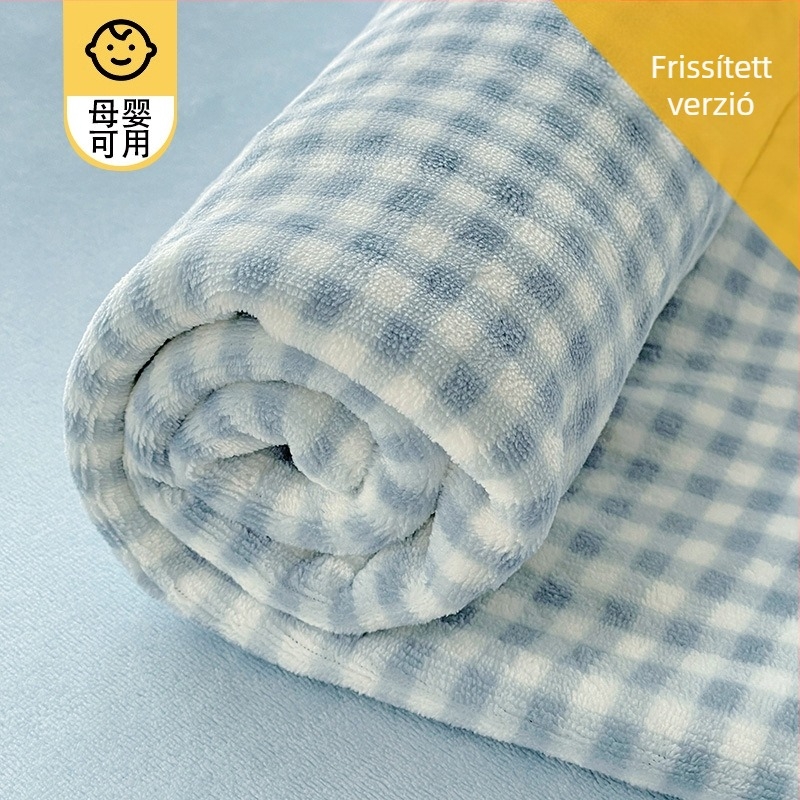 Milk Velvet ágyneműhuzat, méret 180x200-220 cm, téli vastag plüss velúr, fleece béléssel