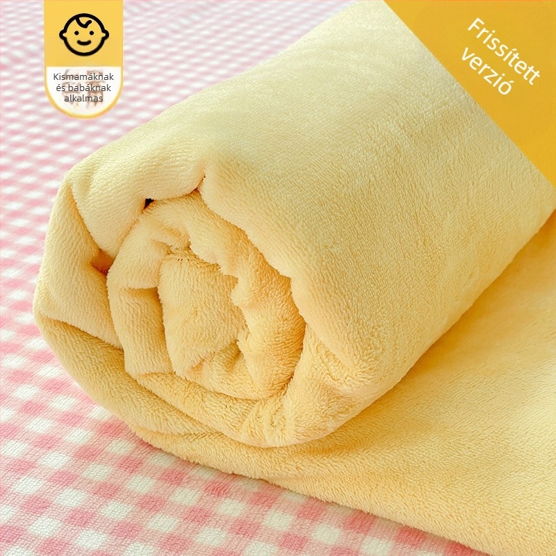 Milk Velvet ágyneműhuzat, méret 180x200-220 cm, téli vastag plüss velúr, fleece béléssel