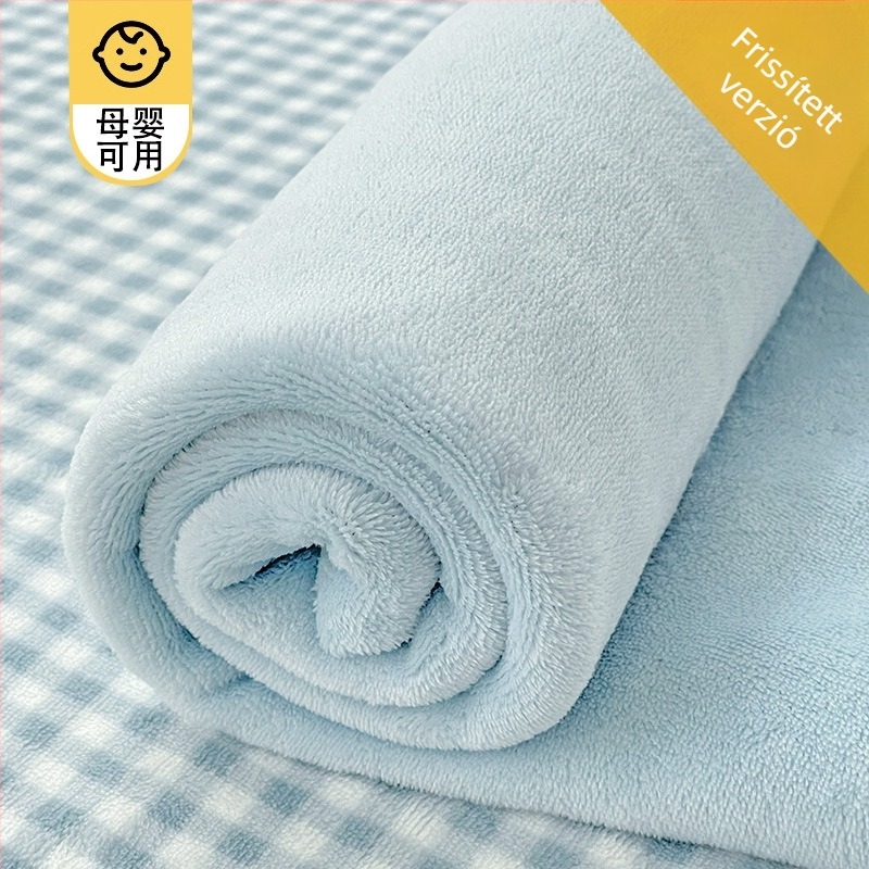 Milk Velvet ágyneműhuzat, méret 180x200-220 cm, téli vastag plüss velúr, fleece béléssel