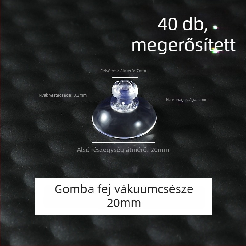 Műanyag szívókampó, egyrészes, modern minimalist design, falra szerelhető, max teherbírás 5 kg
