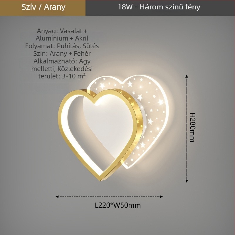 Nordic stílusú falikar LED-vel, 220V, nappali és előszoba számára, márka Sheng bangrong