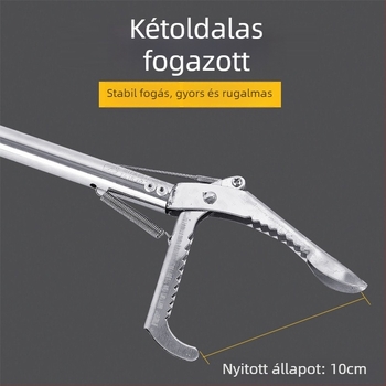 Rozsdamentes acél haltartó klipek — hordozható, kihúzható kültéri strand eszköz szemétgyűjtésére (Anyag: rozsdamentes acél; Márka: Egyéb; Engedélyezett magánmárka: Nem)