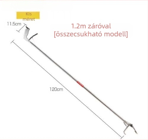 Rozsdamentes acél haltartó klipek — hordozható, kihúzható kültéri strand eszköz szemétgyűjtésére (Anyag: rozsdamentes acél; Márka: Egyéb; Engedélyezett magánmárka: Nem)