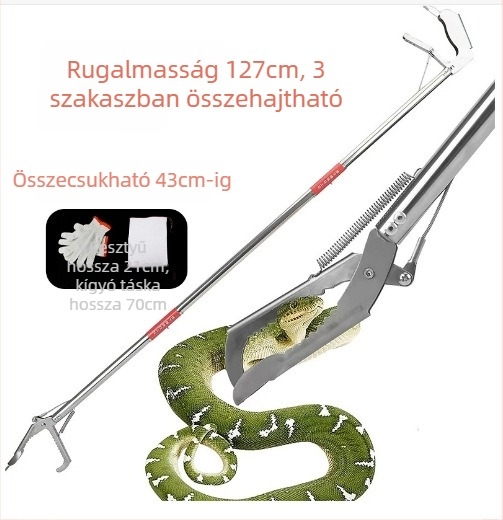 Rozsdamentes acél haltartó klipek — hordozható, kihúzható kültéri strand eszköz szemétgyűjtésére (Anyag: rozsdamentes acél; Márka: Egyéb; Engedélyezett magánmárka: Nem)